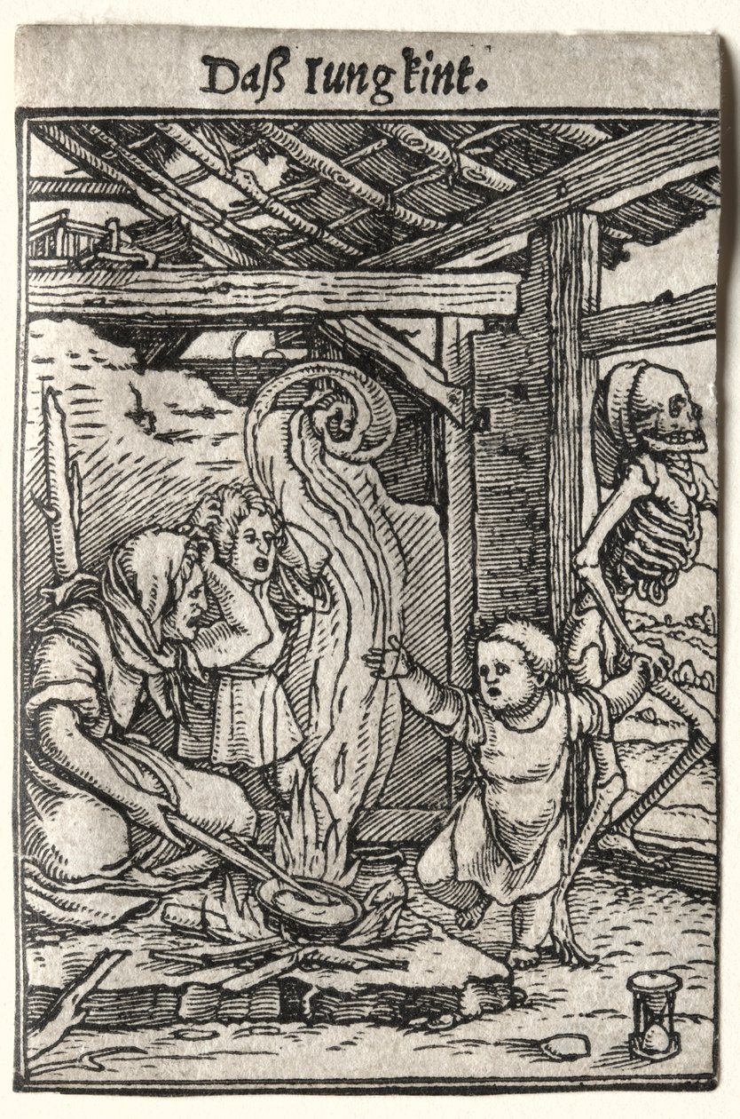 Dance of Death: The Child by Hans Holbein
