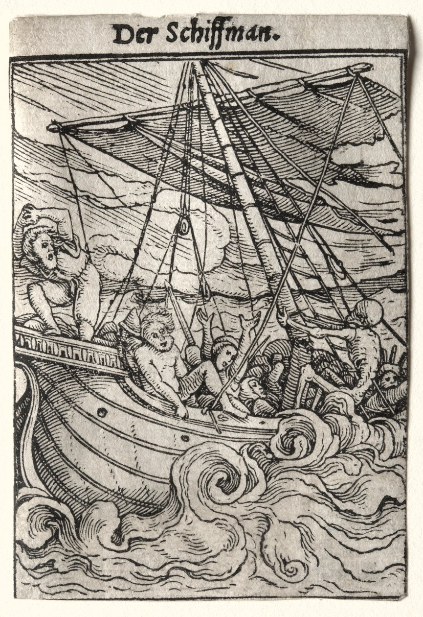Dance of Death: The Sailor, c. 1526 by Hans Holbein