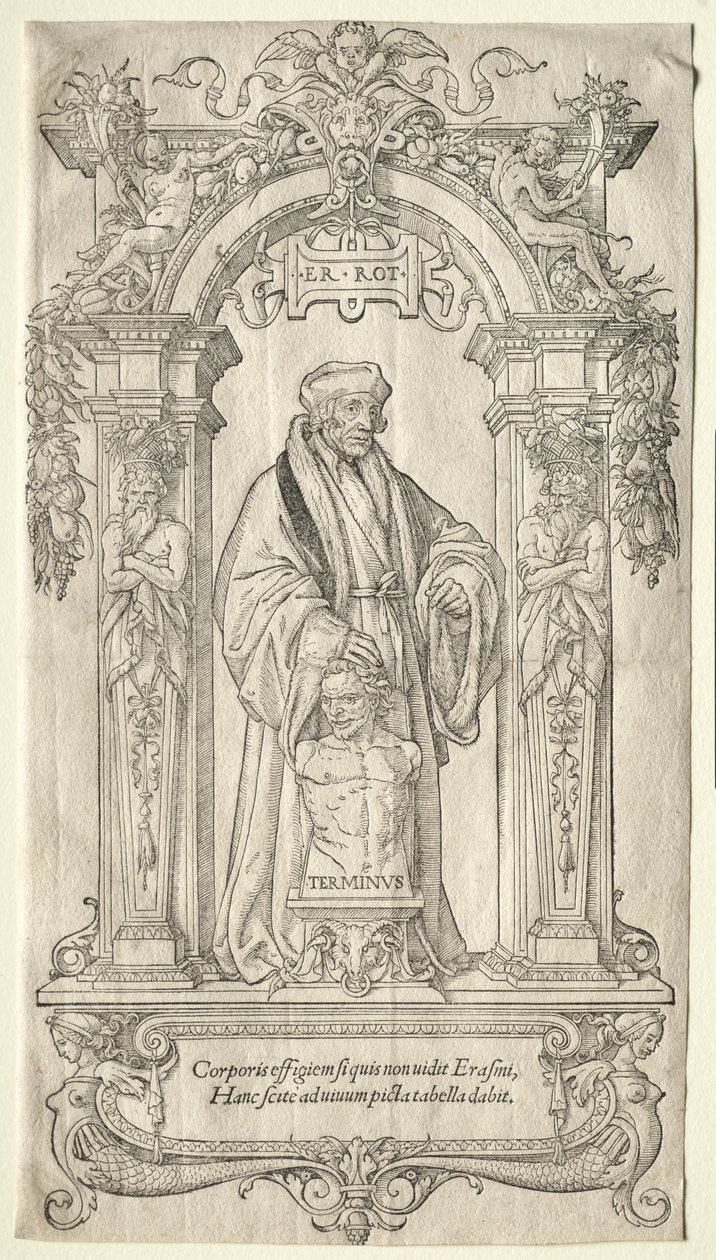 Erasmus of Rotterdam by Hans Holbein