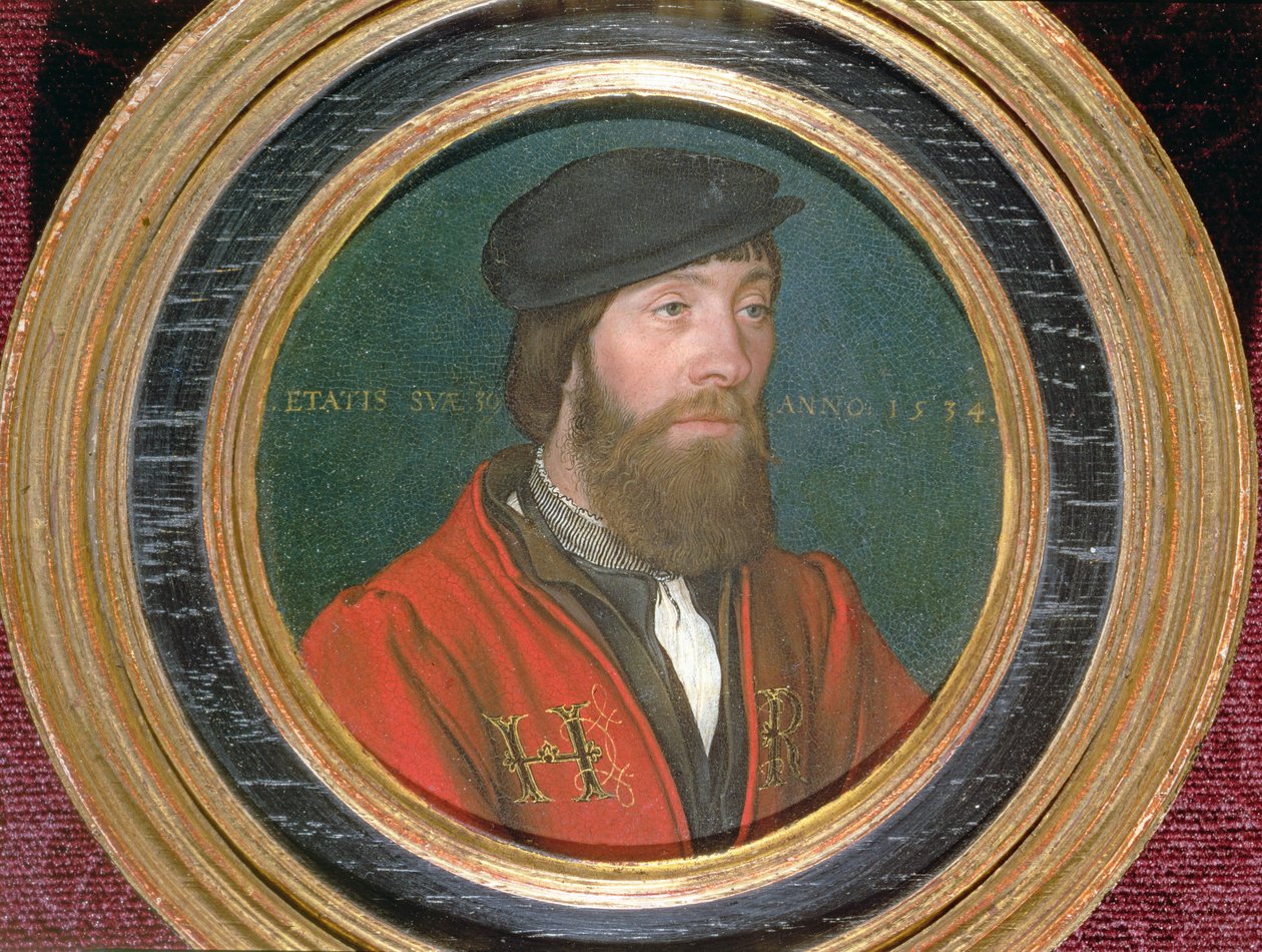 A dignitary at the court of King Henry VIII of England by Hans Holbein der Jüngere
