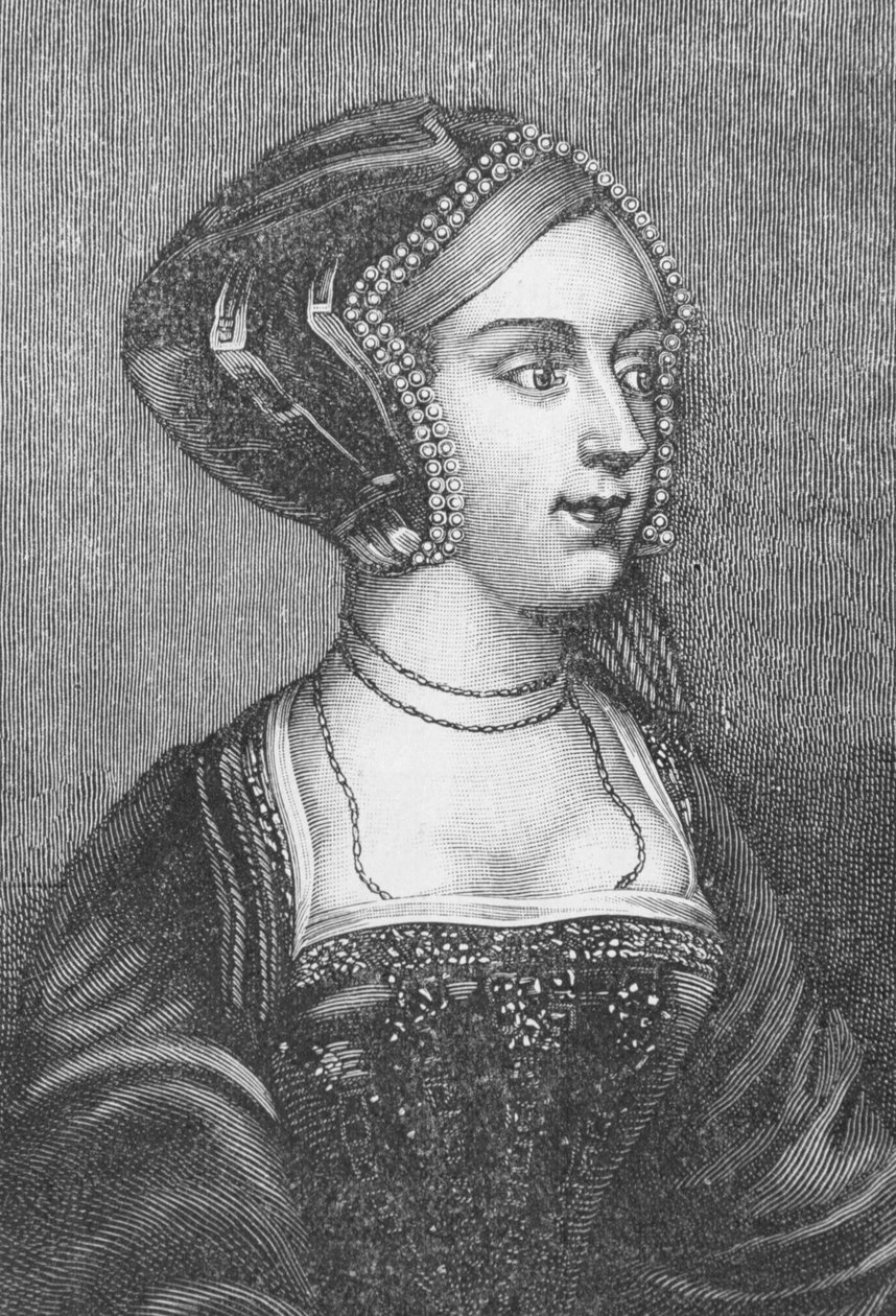 Anne Boleyn (c.1507-36) Second Wife of Henry VIII of England by Hans Holbein der Jüngere