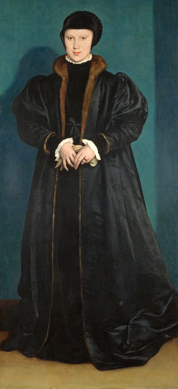 Christina of Denmark (1522-90) Duchess of Milan, probably 1538 by Hans Holbein der Jüngere