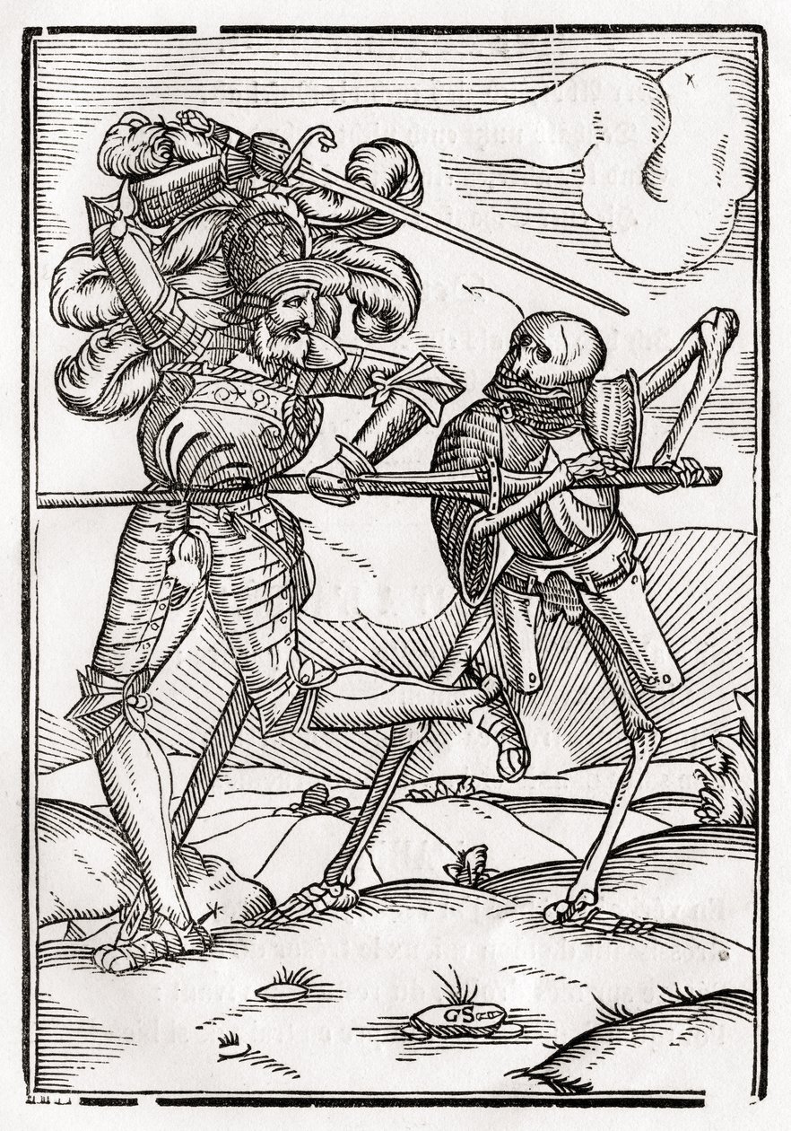Death Comes to the Knight or Count, from 