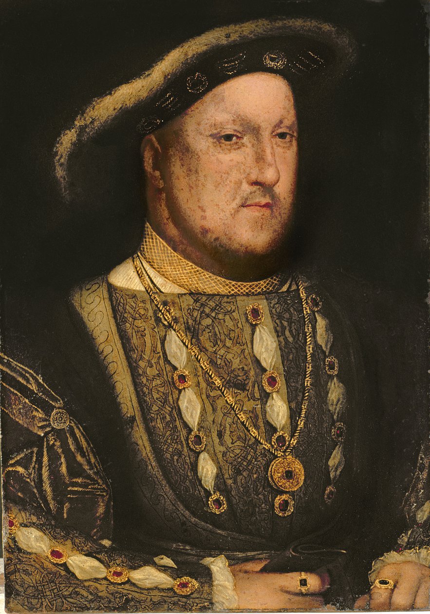 Portrait of Henry VIII, c.1536 by Hans Holbein der Jüngere