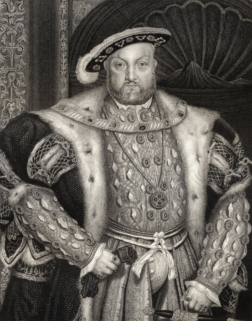Portrait of King Henry VIII (1491-1547) from 