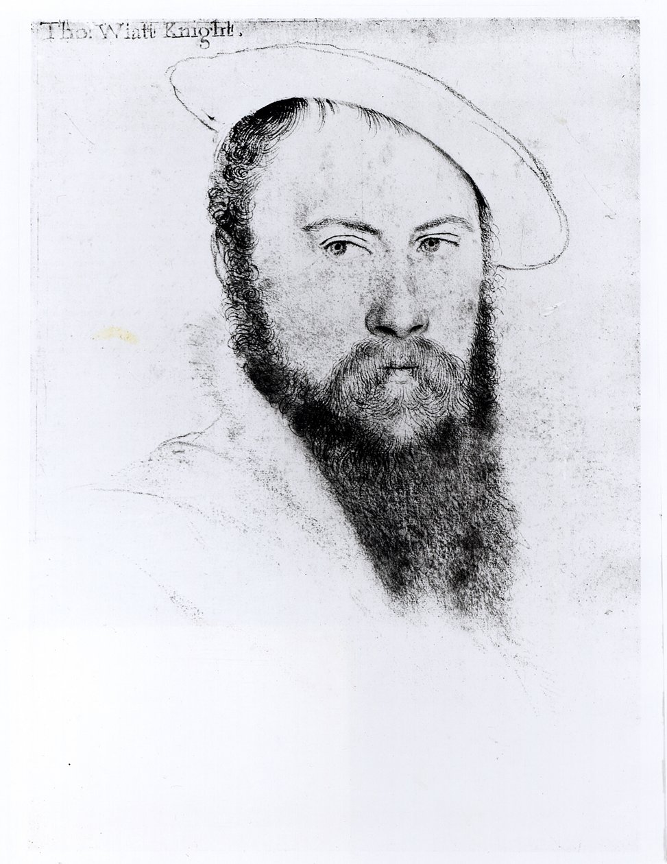 Portrait of Sir Thomas Wyatt the Younger by Hans Holbein der Jüngere