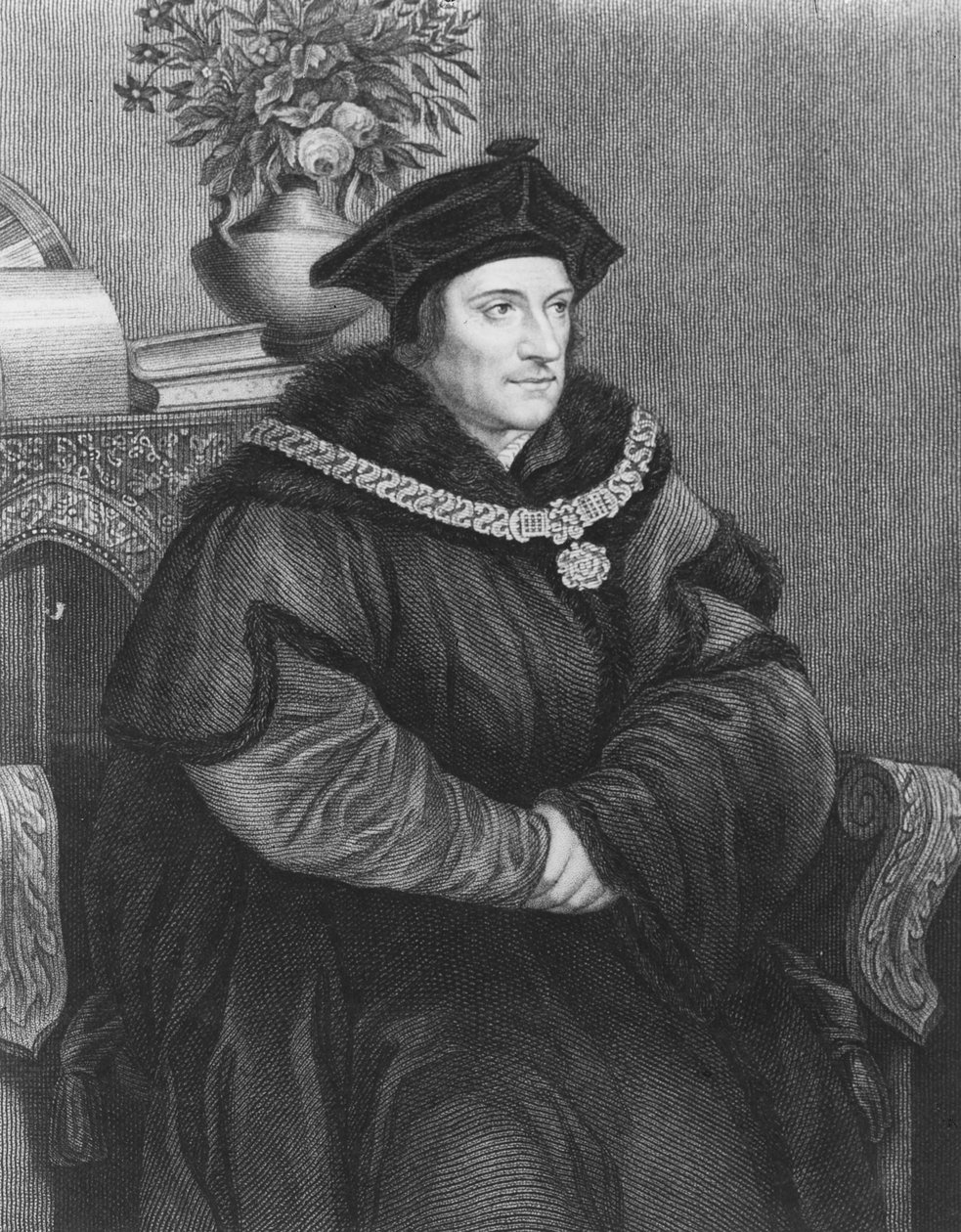 Sir Thomas More (1477-1535) by Hans Holbein der Jüngere