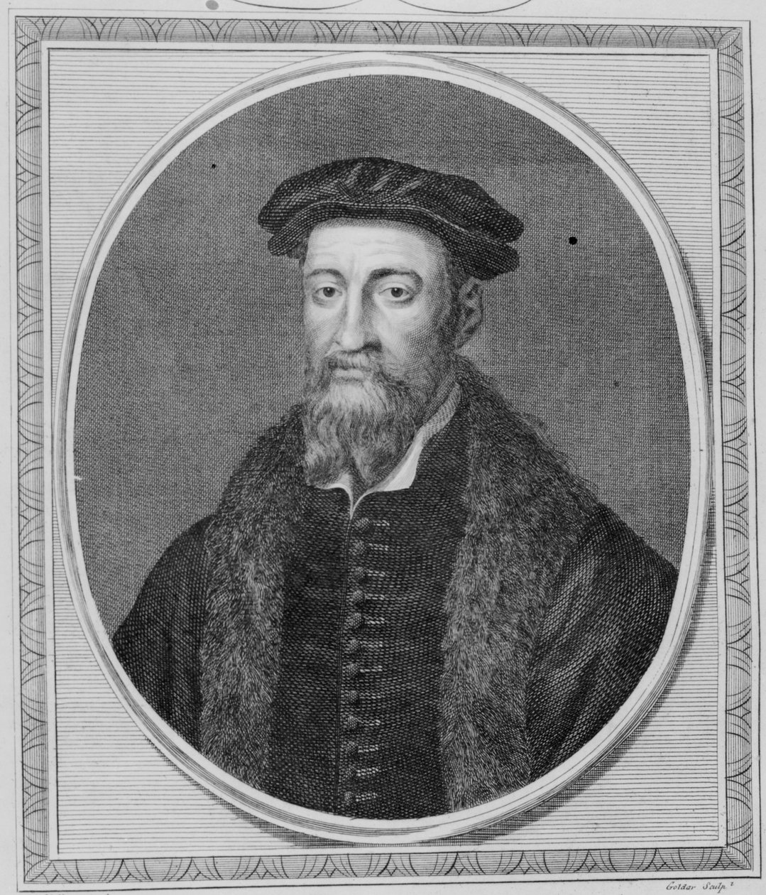 Sir Thomas Smyth, engraved by John Goldar, 1785 by Hans Holbein der Jüngere