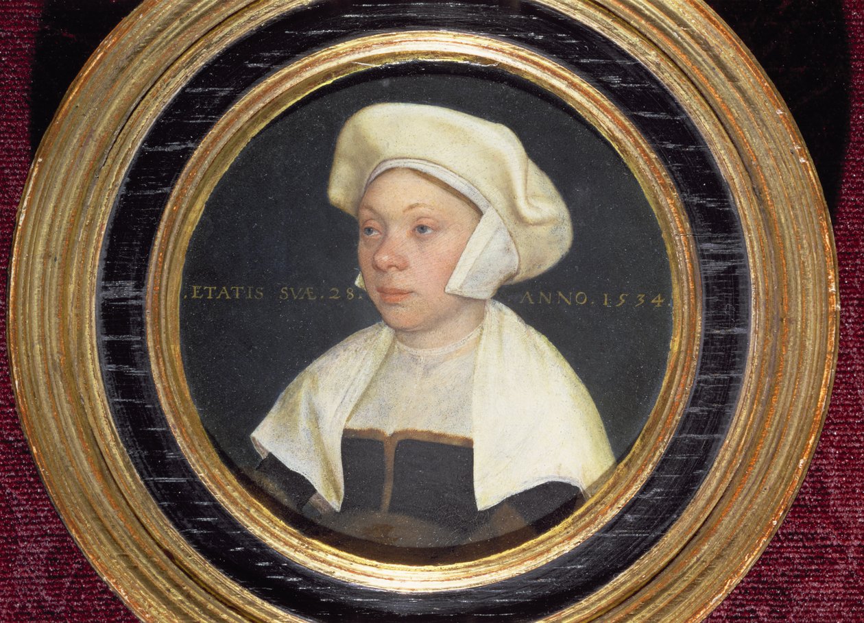 The Wife of a Dignitary at the Court of King Henry VIII, 1534 by Hans Holbein der Jüngere