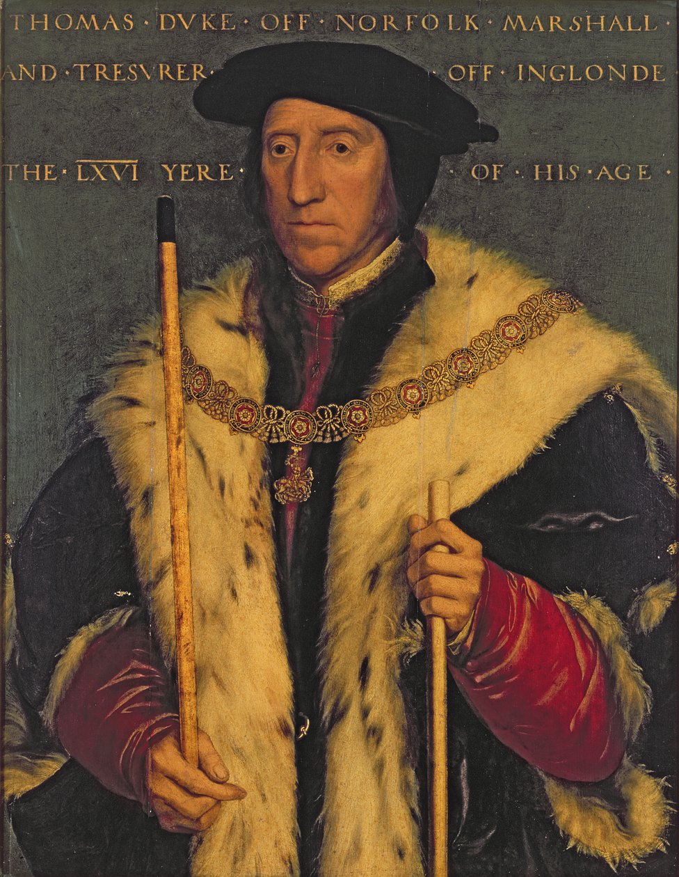Thomas Howard, 3rd Duke of Norfolk by Hans Holbein der Jüngere