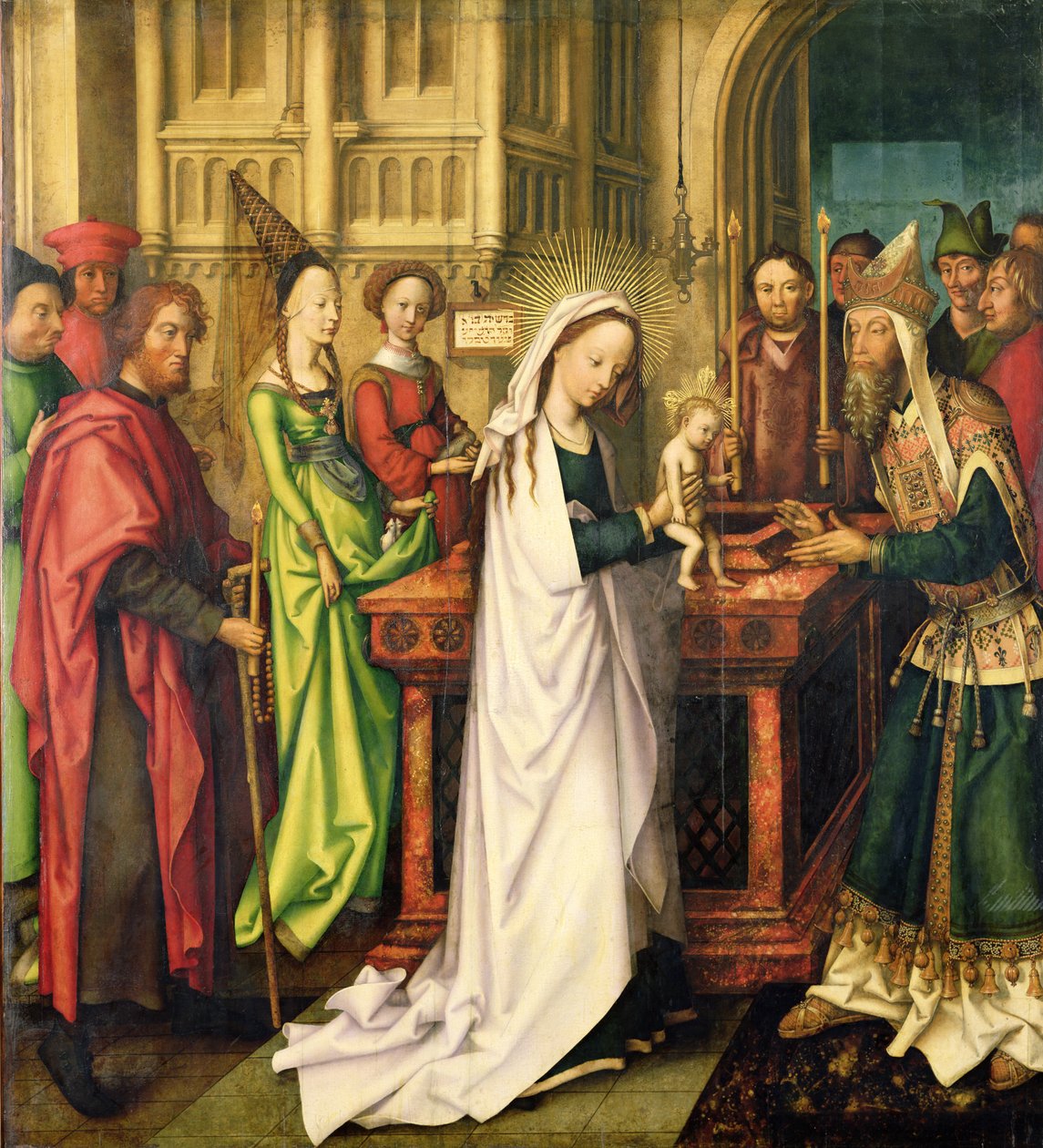 Depiction of Christ in the Temple, 1500 by Hans Holbein the Elder
