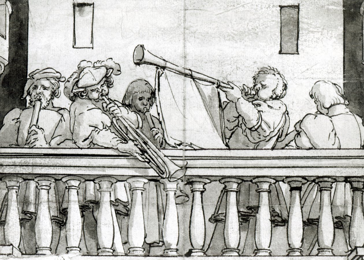 Musicians of Henry VIII by Hans Holbein the Elder
