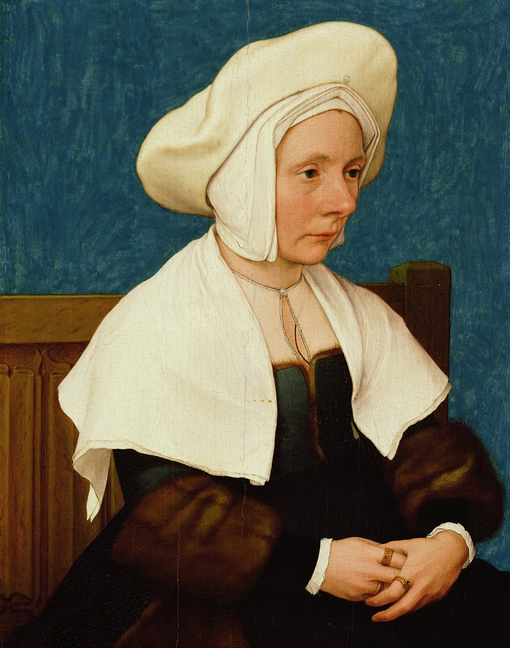 A Woman by Hans Holbein der Jüngere