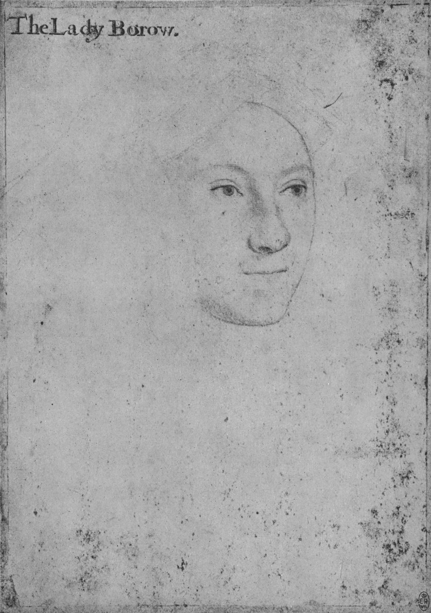 Alice London, Lady Borough by Hans Holbein der Jüngere