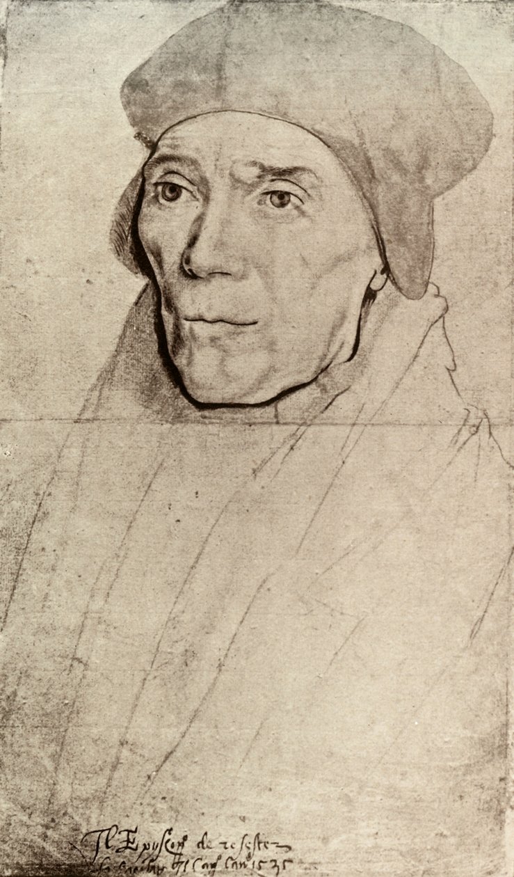 Bishop Fisher by Hans Holbein der Jüngere