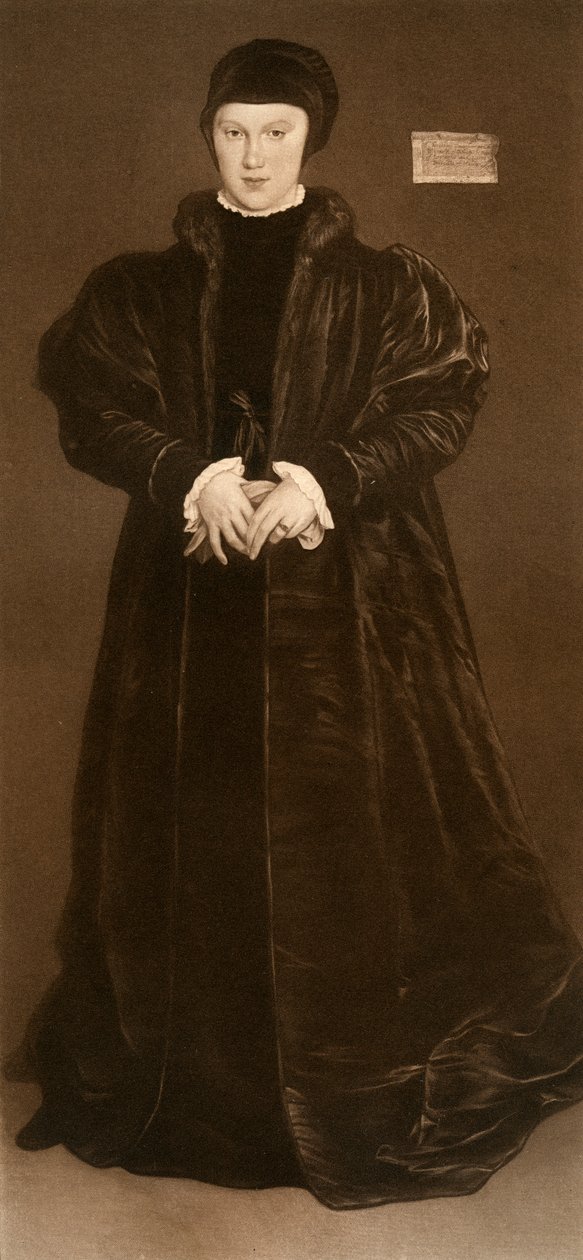 Christina of Denmark, Duchess of Milan by Hans Holbein der Jüngere