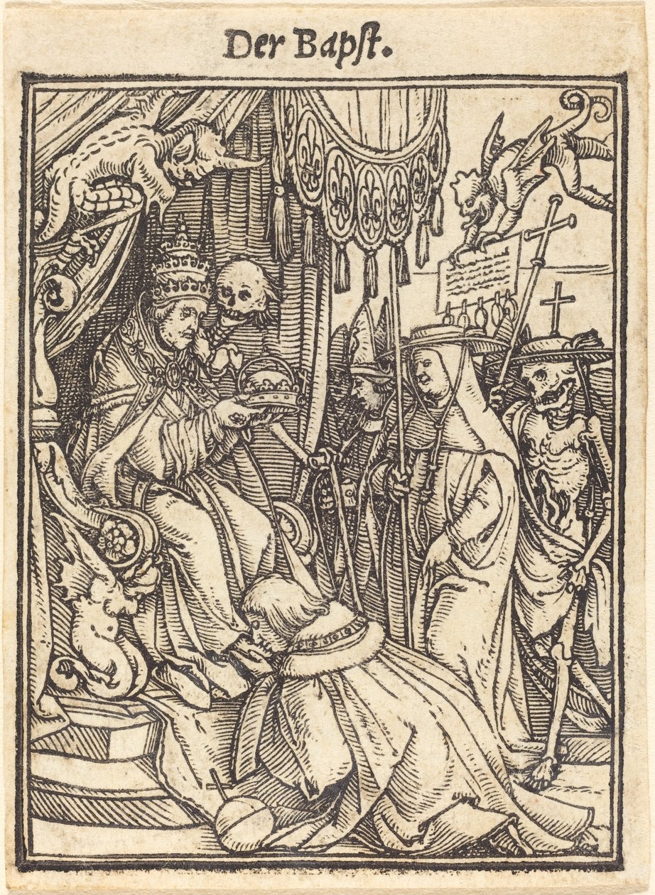 The Pope by Hans Holbein der Jüngere