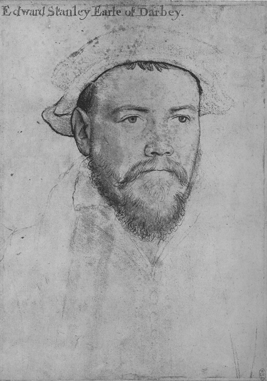 Edward Stanley, Earl of Derby by Hans Holbein der Jüngere