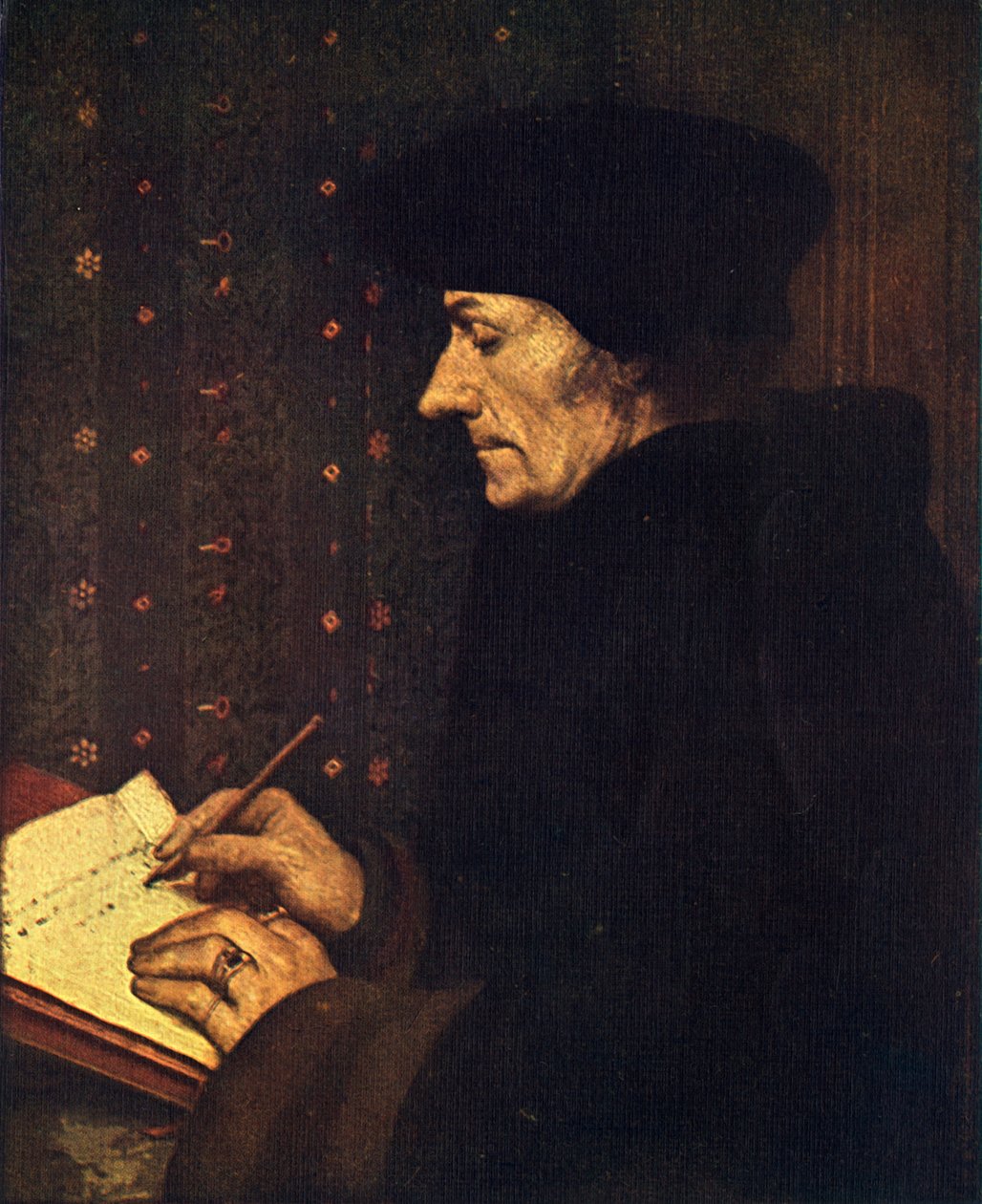Erasmus by Hans Holbein der Jüngere