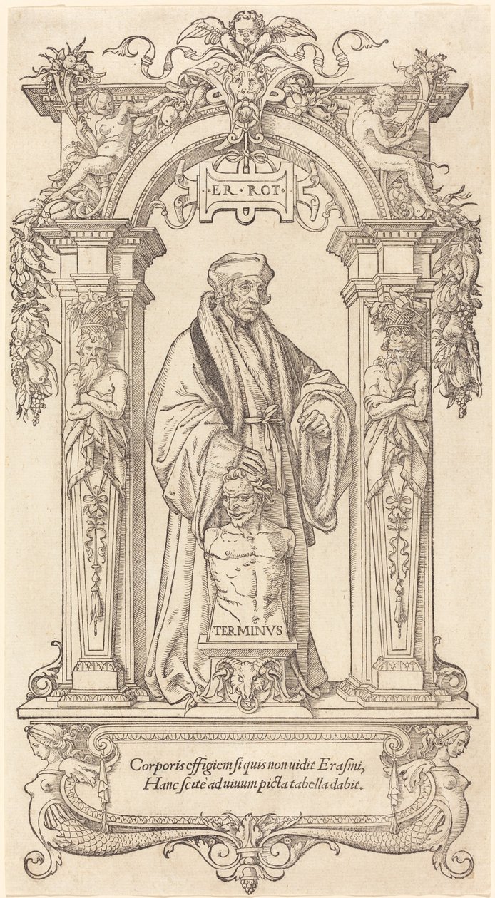 Erasmus of Rotterdam by Hans Holbein der Jüngere