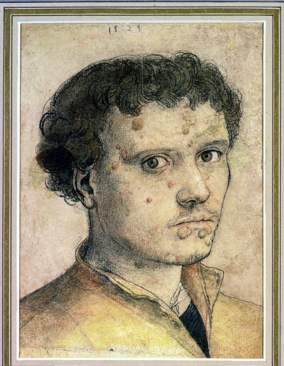 Head of a Young Man, 1523 by Hans Holbein der Jüngere