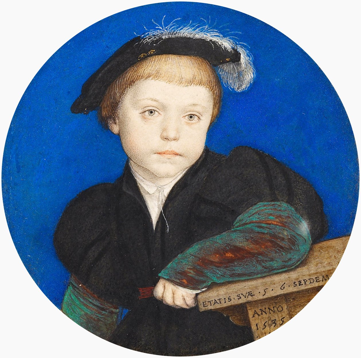 Henry Brandon, 2nd Duke of Suffolk (1535-51) by Hans Holbein the Younger