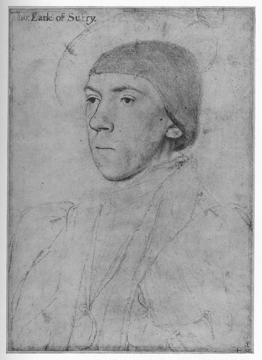 Henry Howard, Earl of Surrey by Hans Holbein der Jüngere