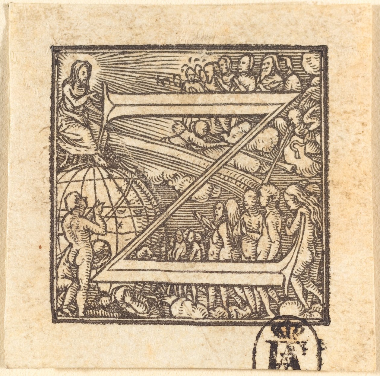 Letter Z by Hans Holbein der Jüngere