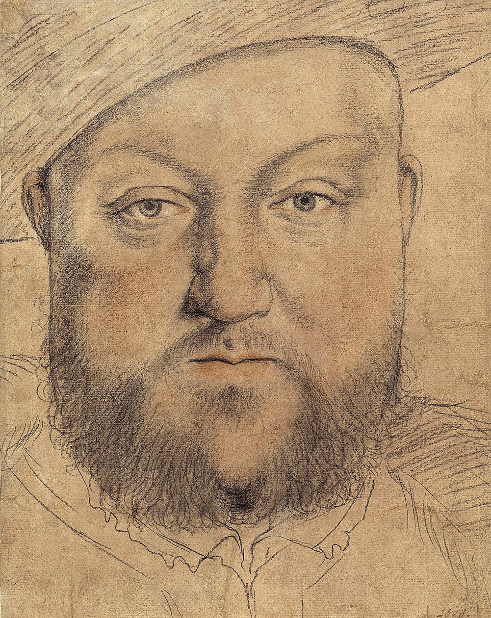 Portrait of King Henry VIII of England by Hans Holbein der Jüngere