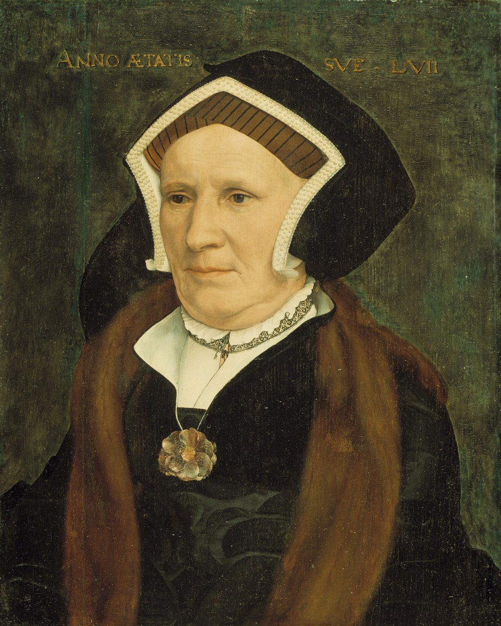 Portrait of Lady Margaret Butts by Hans Holbein der Jüngere