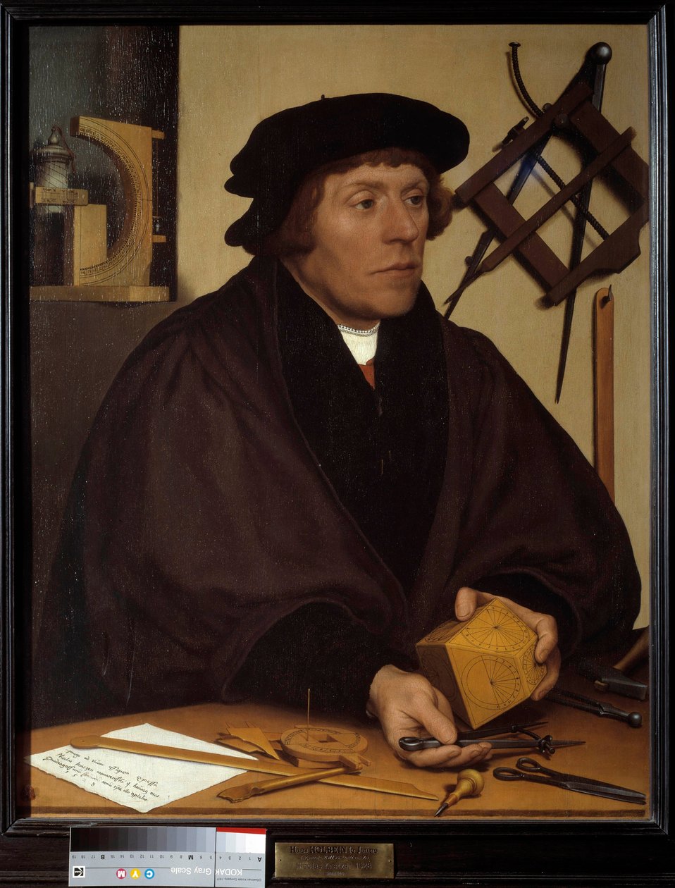 Portrait of Nicolas Kratzer (1487-1550), Astronomer of Henry VIII by Hans Holbein der Jüngere