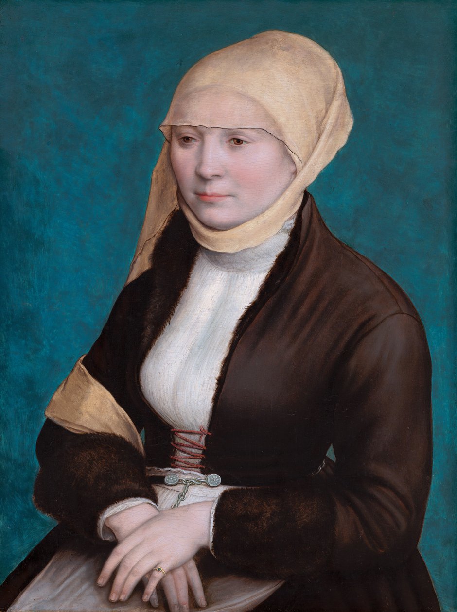 Portrait of a Woman from Southern Germany by Hans Holbein the Younger