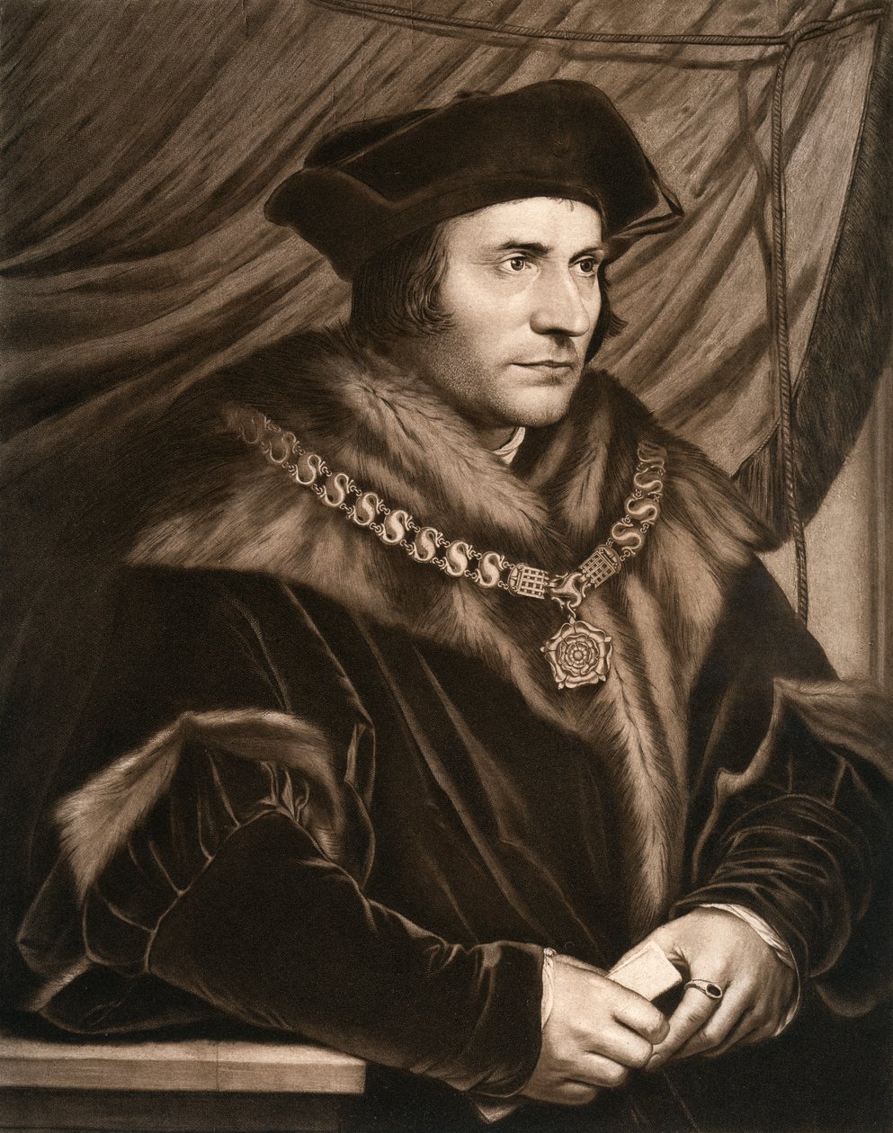 Sir Thomas More, 1527 by Hans Holbein der Jüngere