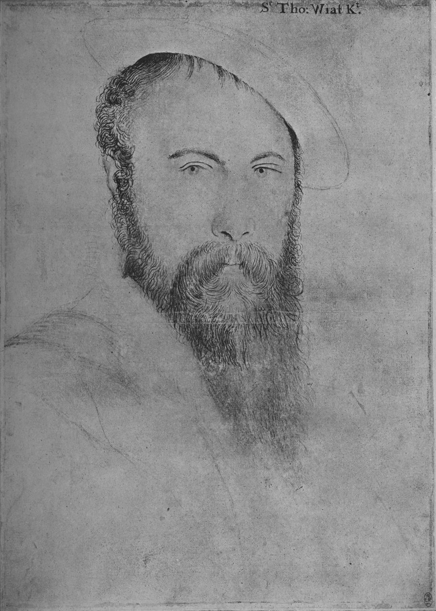 Sir Thomas Wyatt Copy, c1535-1553 by Hans Holbein der Jüngere