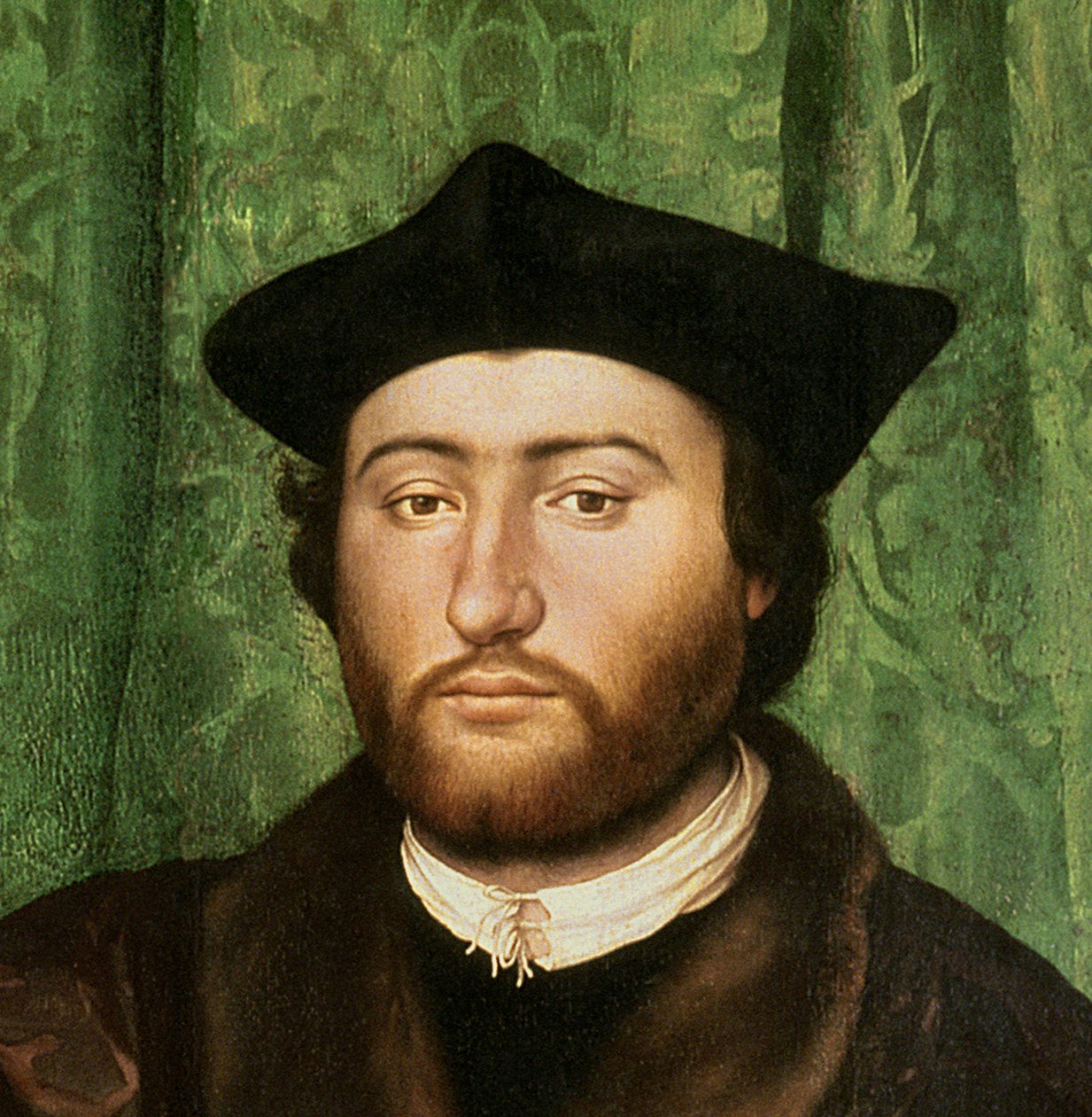The Ambassadors (detail) by Hans Holbein der Jüngere