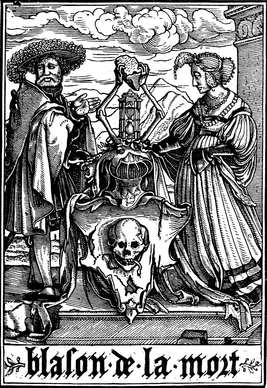 The Arms of Death, 1538 by Hans Holbein der Jüngere
