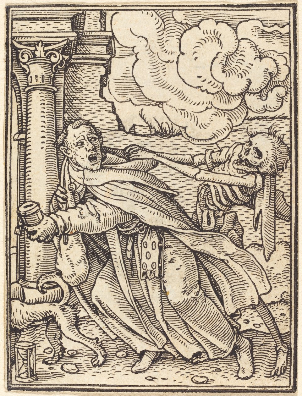 The Mendicant Friar by Hans Holbein the Younger