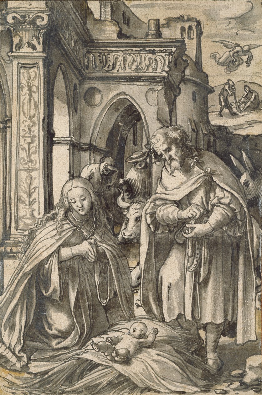 The Nativity by Hans Holbein der Jüngere