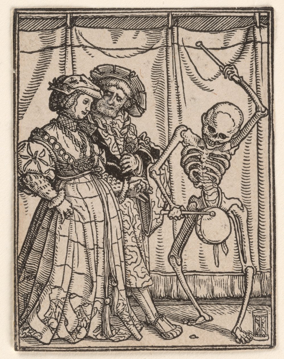 The Noblewoman, from "The Dance of Death" by Hans Holbein the Younger