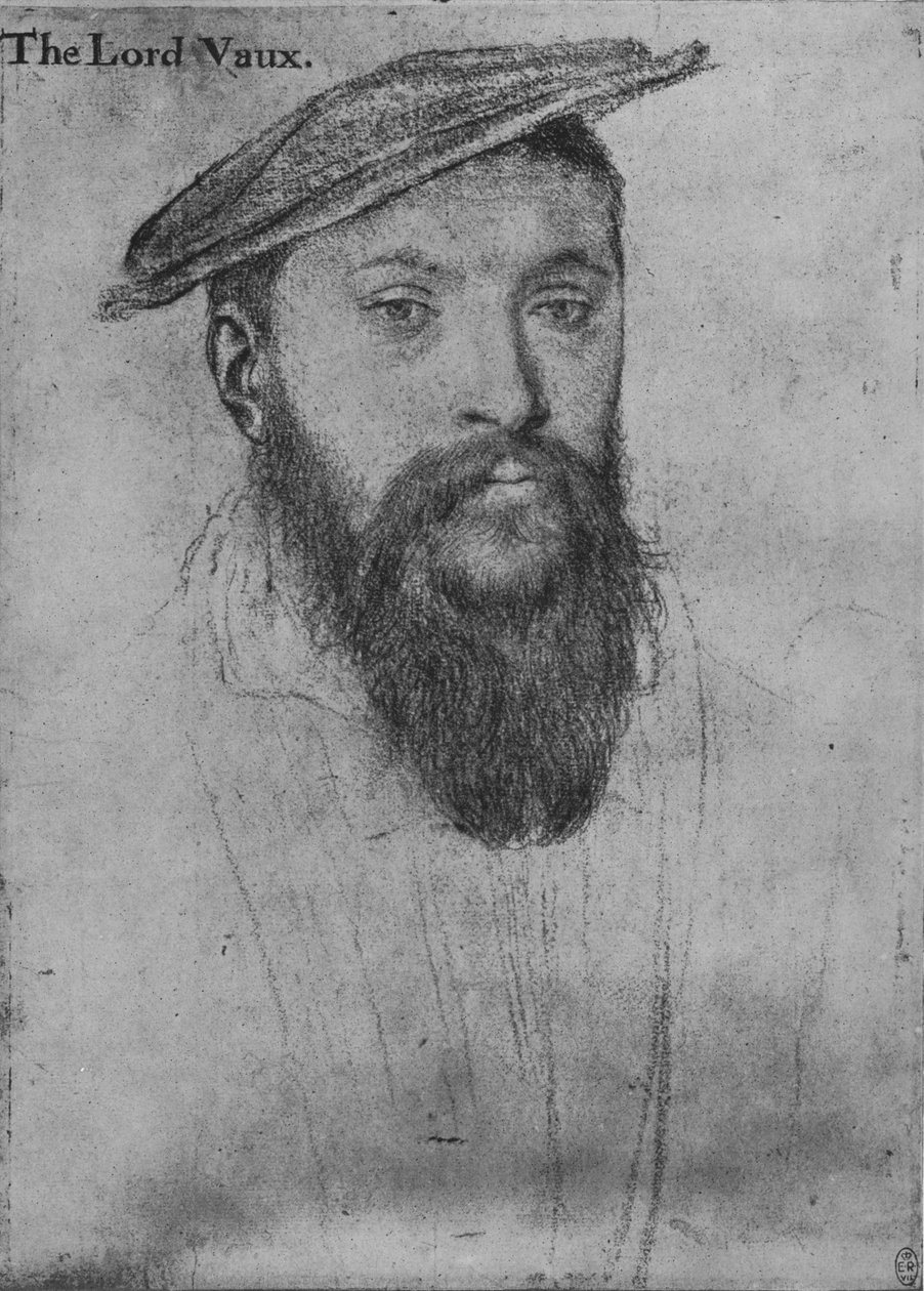 Thomas, Lord Vaux by Hans Holbein der Jüngere