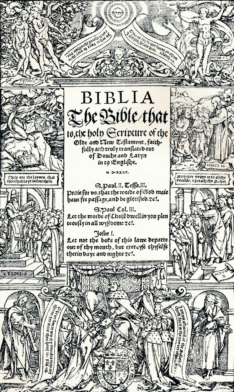 Title-Page of Coverdale