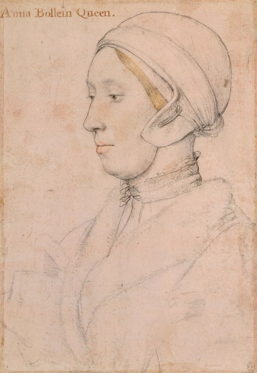 Unknown Lady Anne Boleyn by Hans Holbein der Jüngere