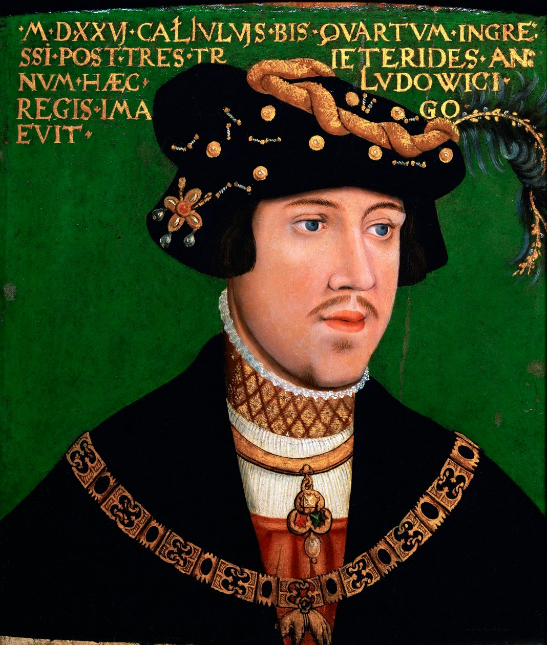 King Louis II of Hungary, ca 1522 by Hans Krell