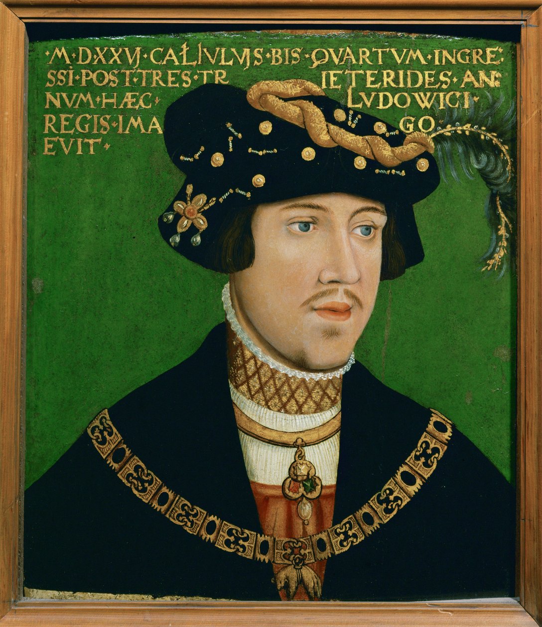 King Ludwig II of Hungary and Bohemia, c.1522 by Hans Krell