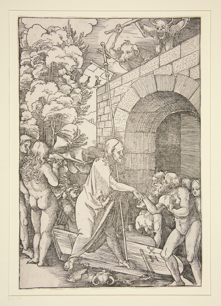 Christ in Limbo by Hans Leonard Schaufelein
