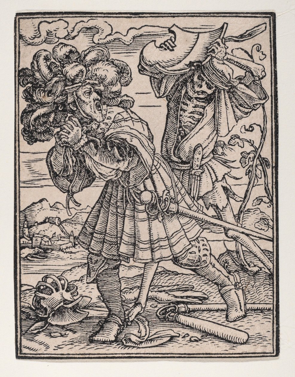 The Count, from The Dance of Death by Hans Lützelburger