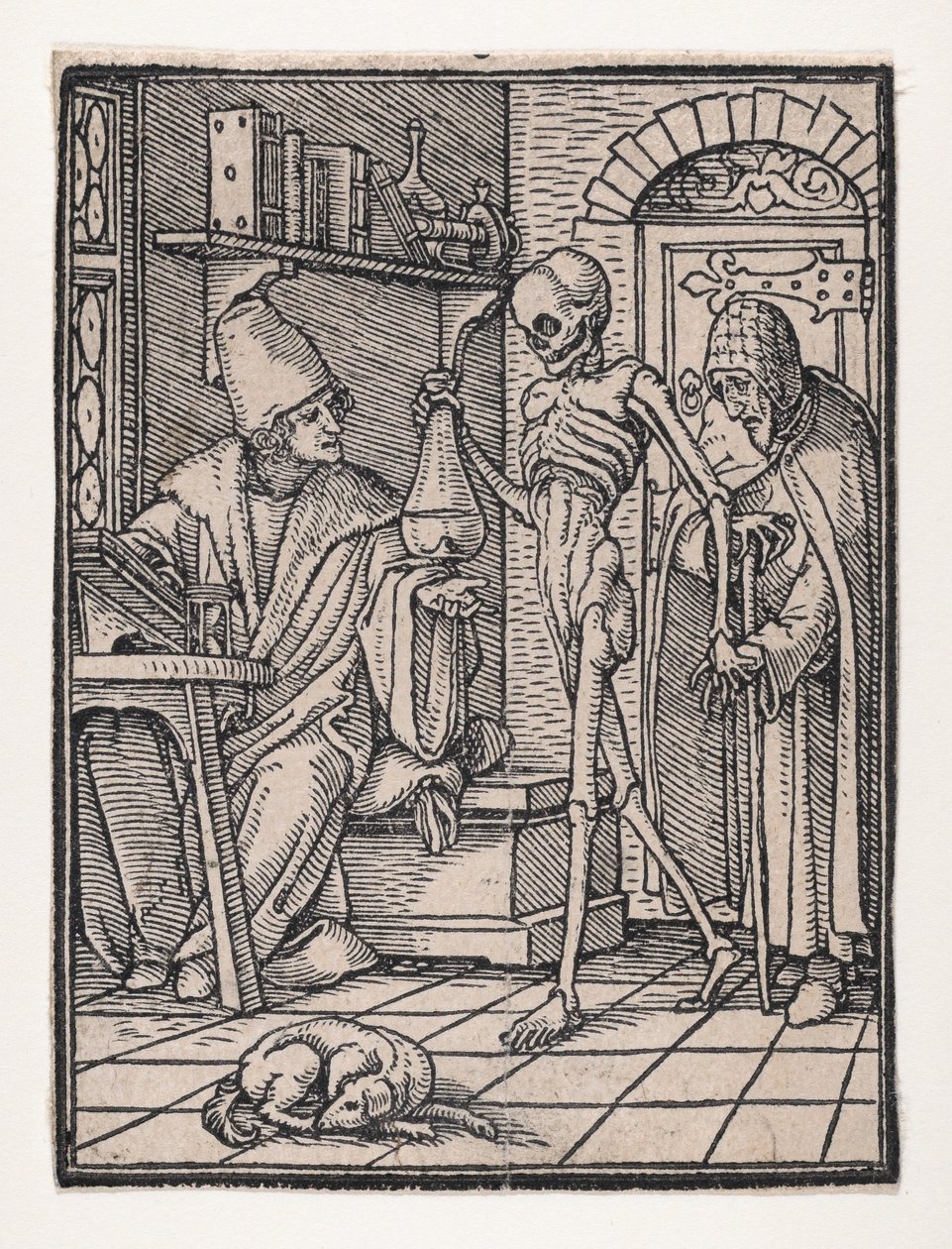 The Doctor or Physician, from The Dance of Death by Hans Lützelburger