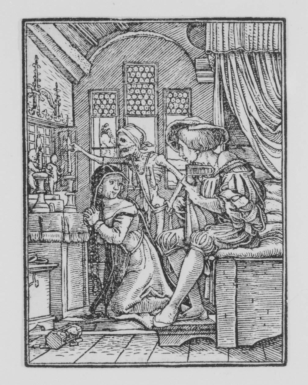 The Nun, from The Dance of Death by Hans Lützelburger