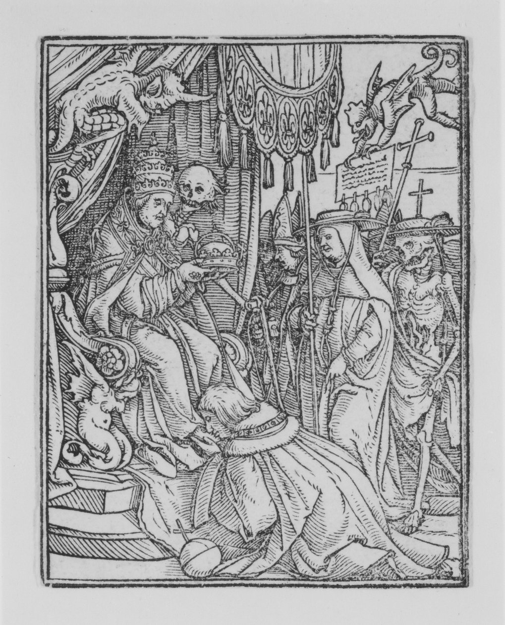 The Pope, from The Dance of Death by Hans Lützelburger