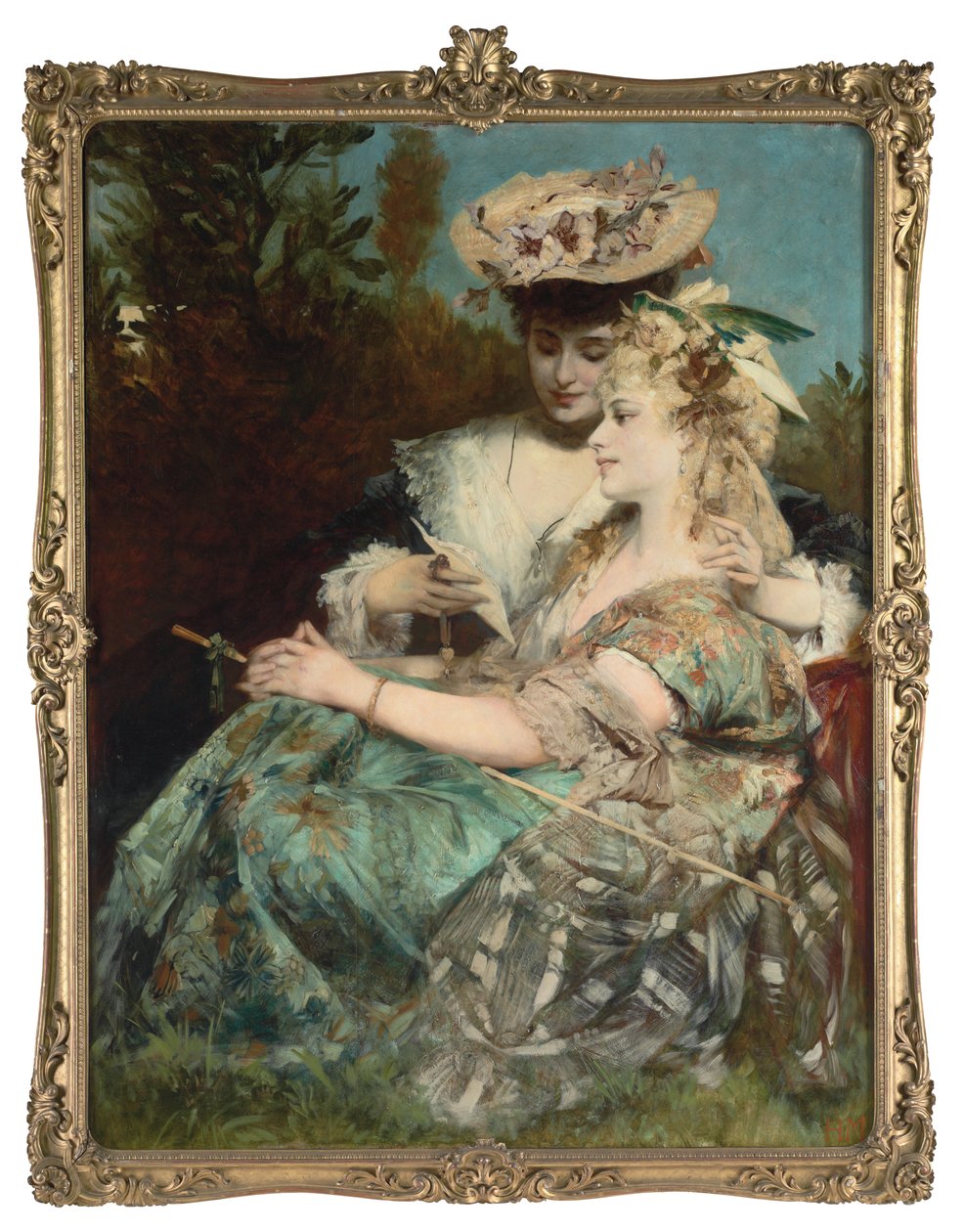 The Love Letter by Hans Makart